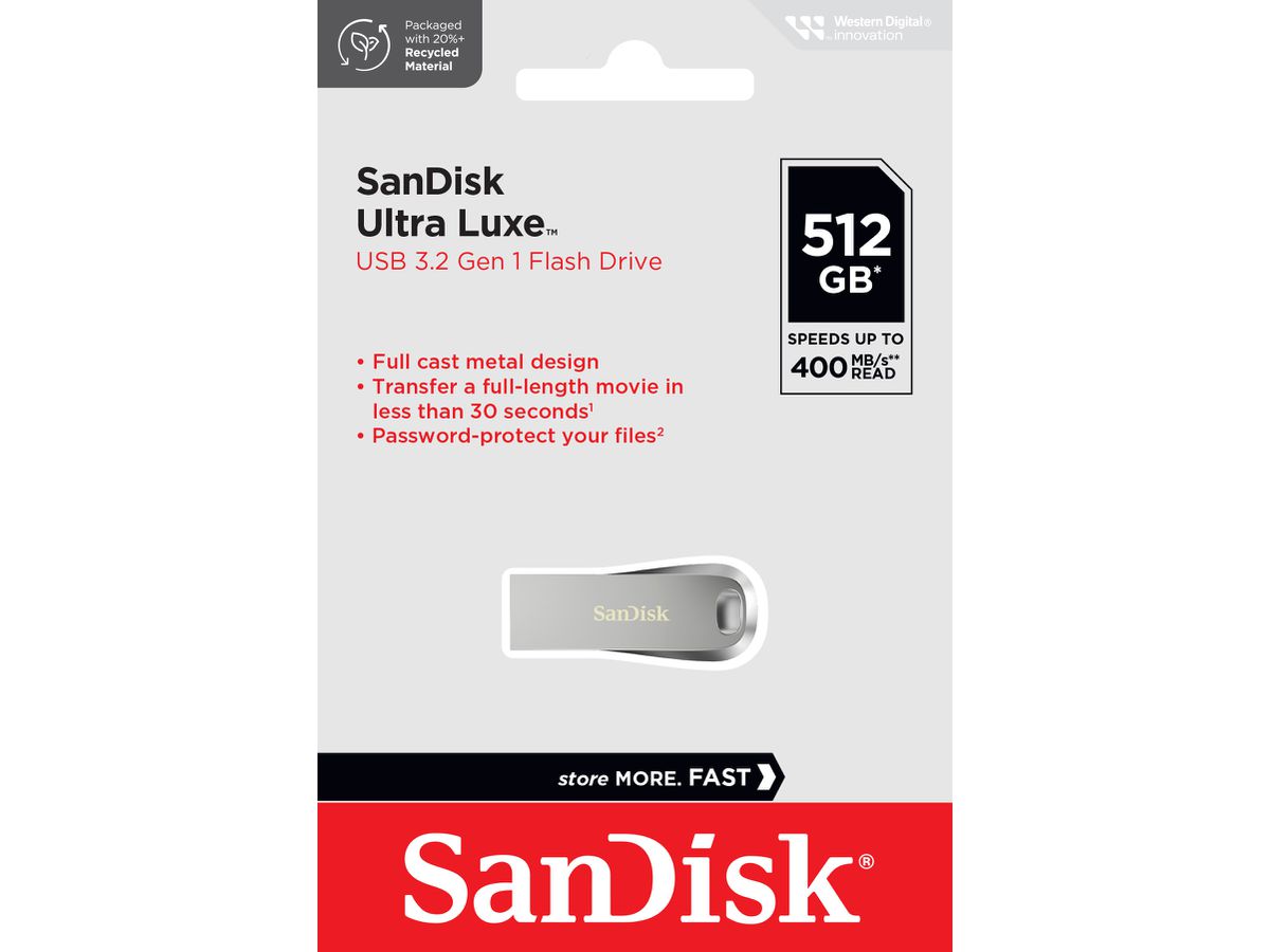 SanDisk Ultra Luxe USB 3.2 512GB