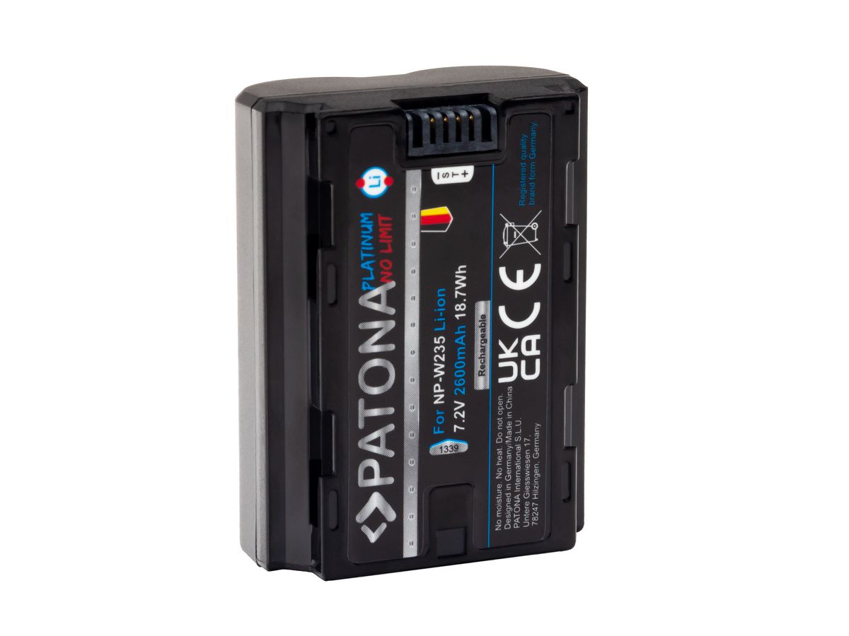 Patona Platinum Batterie Fuji NP-W235