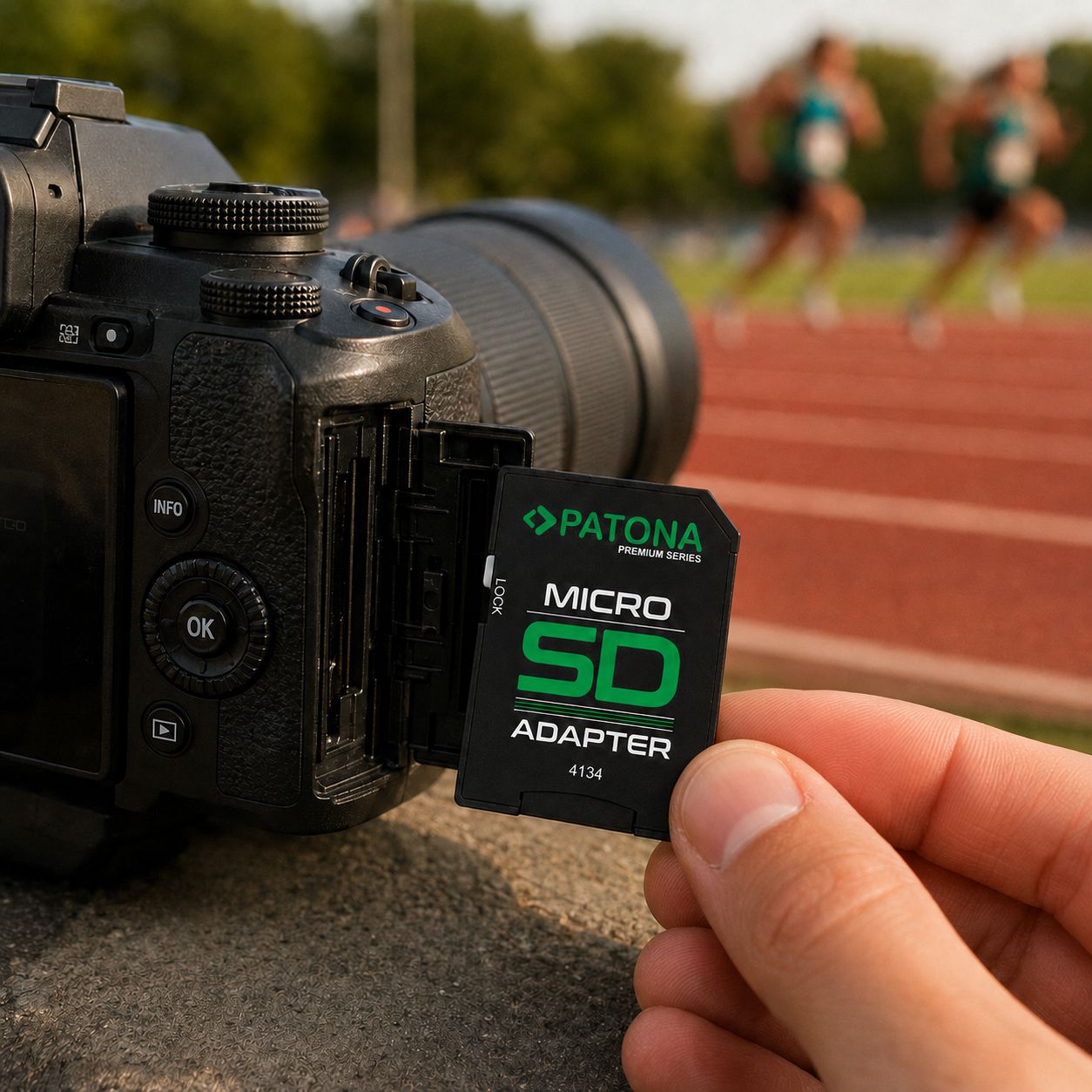 PATONA microSDXC 64GB U3 V60 + Adapter