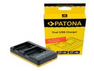 Patona Ladegerät Dual USB Canon LP-E10