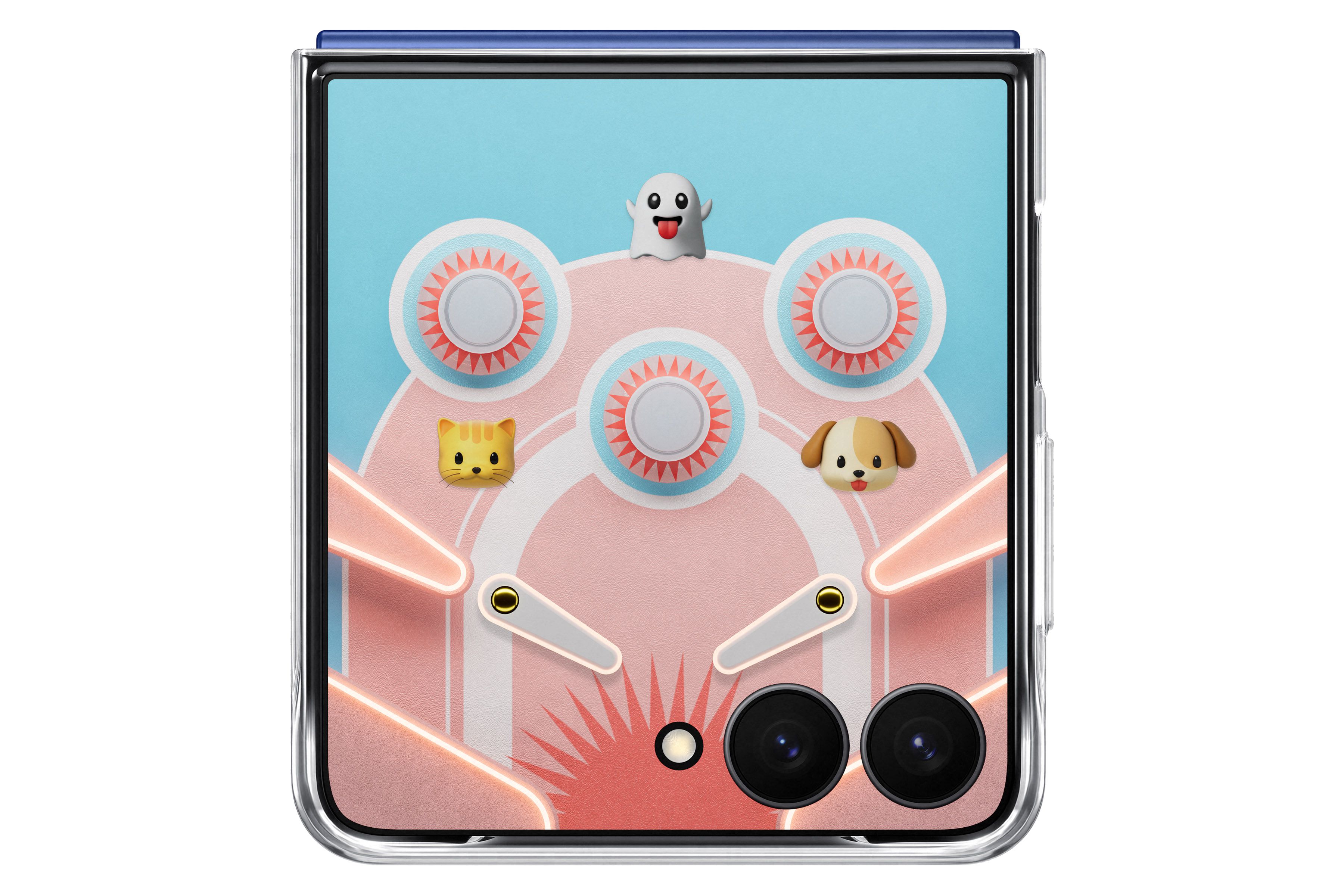 Samsung Flip 7 Flipsuit Case Transparent