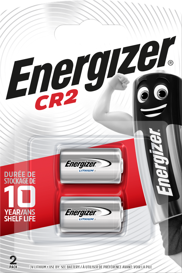 Energizer CR2 Lithium 3.0V (2-Pack)