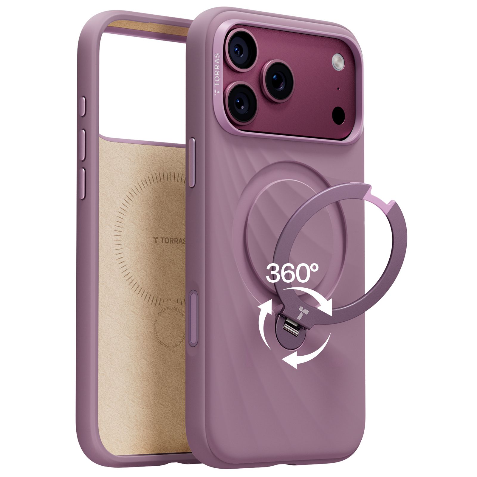 Torras Ostand Wind iPhone 18 Pro Purple