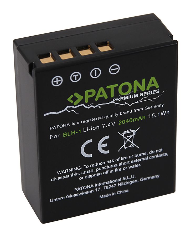 Patona Premium Akku Olympus BLH-1