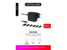 Sitecom 65W Universal Notebook Adapter