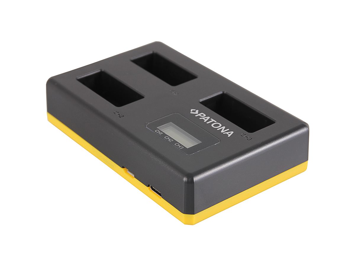 Patona Triple Chargeur USB Canon LP-E17