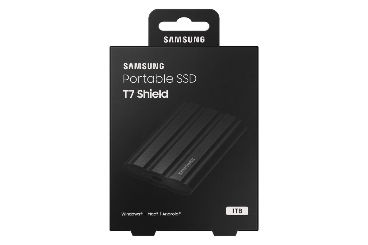 Samsung PSSD T7 Shield 1TB black