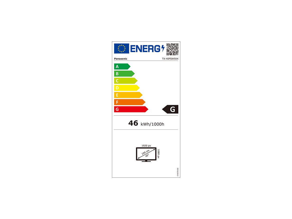 Panasonic 40" LED Full HD TV 40FSW504