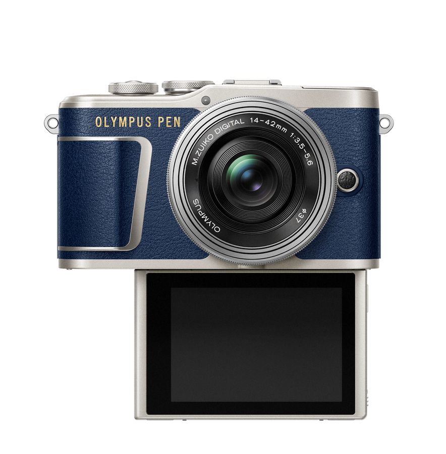 Olympus PEN E-PL9 Pancake Zoom Blue