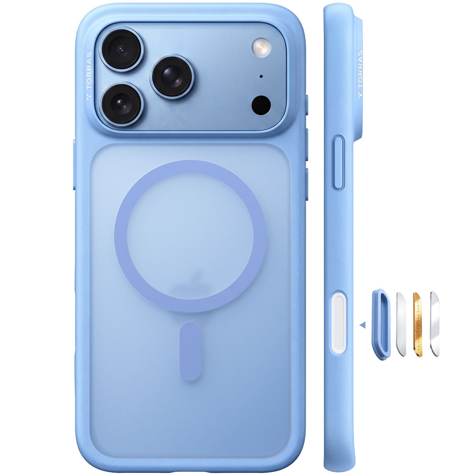 Torras Guardian-Mag iP 18 Pro Max Blue