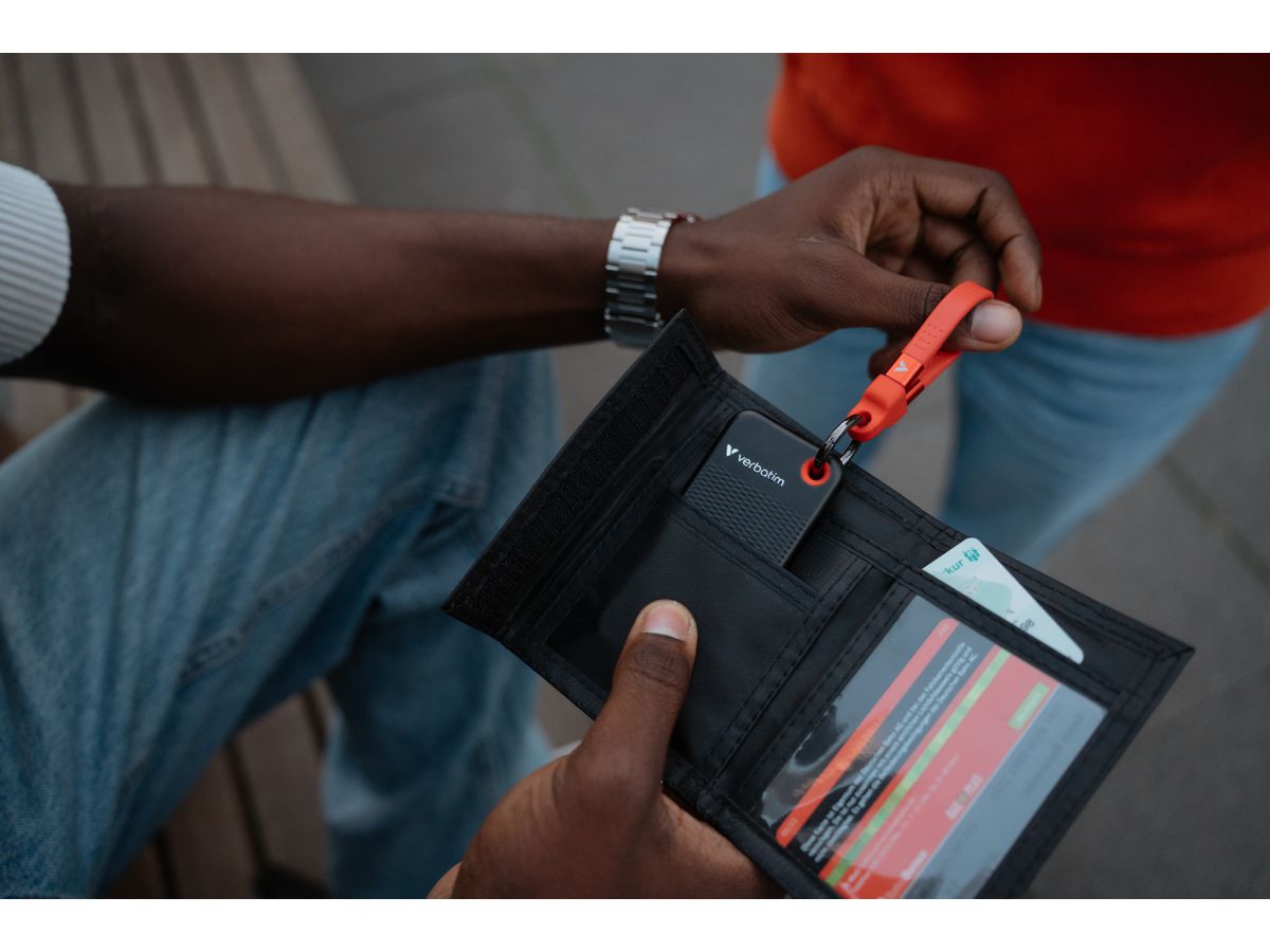 Verbatim Pocket SSD 1TB Black/Red