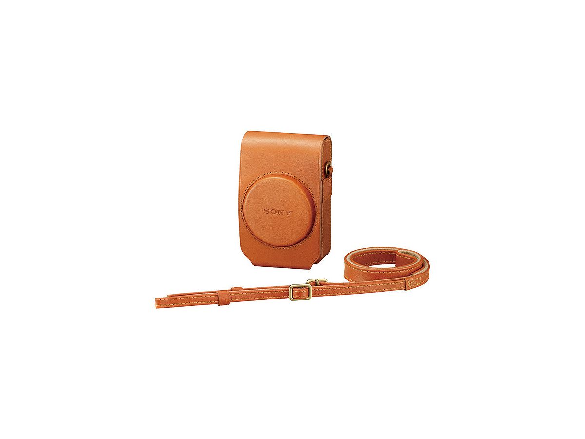 Sony LCS-RXG Camera Etui Brown