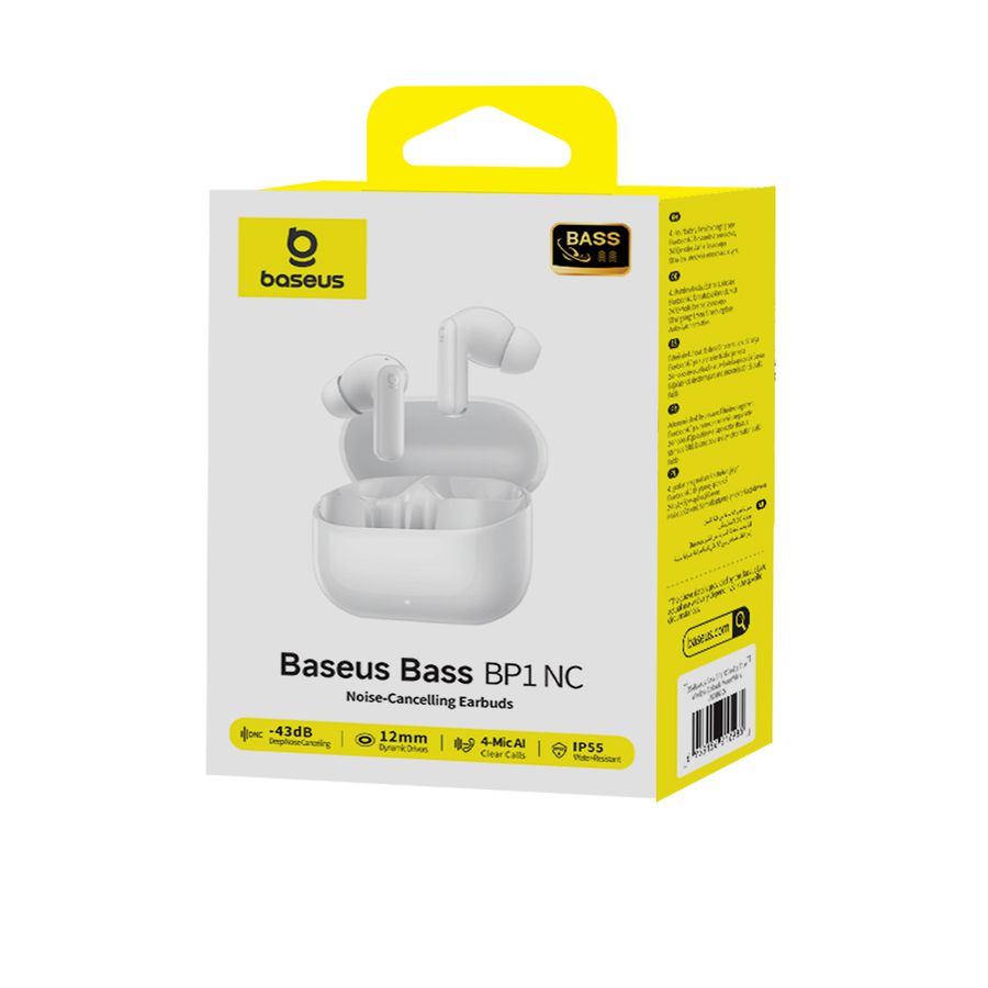 Baseus Bass BP1 NC InEar TWS Earbuds Wh