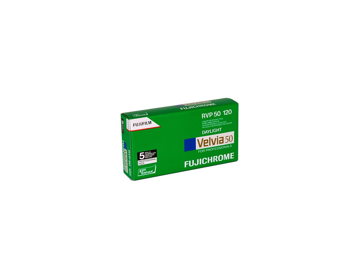 Fujifilm VELVIA 50 Pro 120 5-Pack