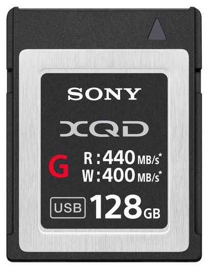 Sony XQD Card 128GB QDG128ER - 440MB/s