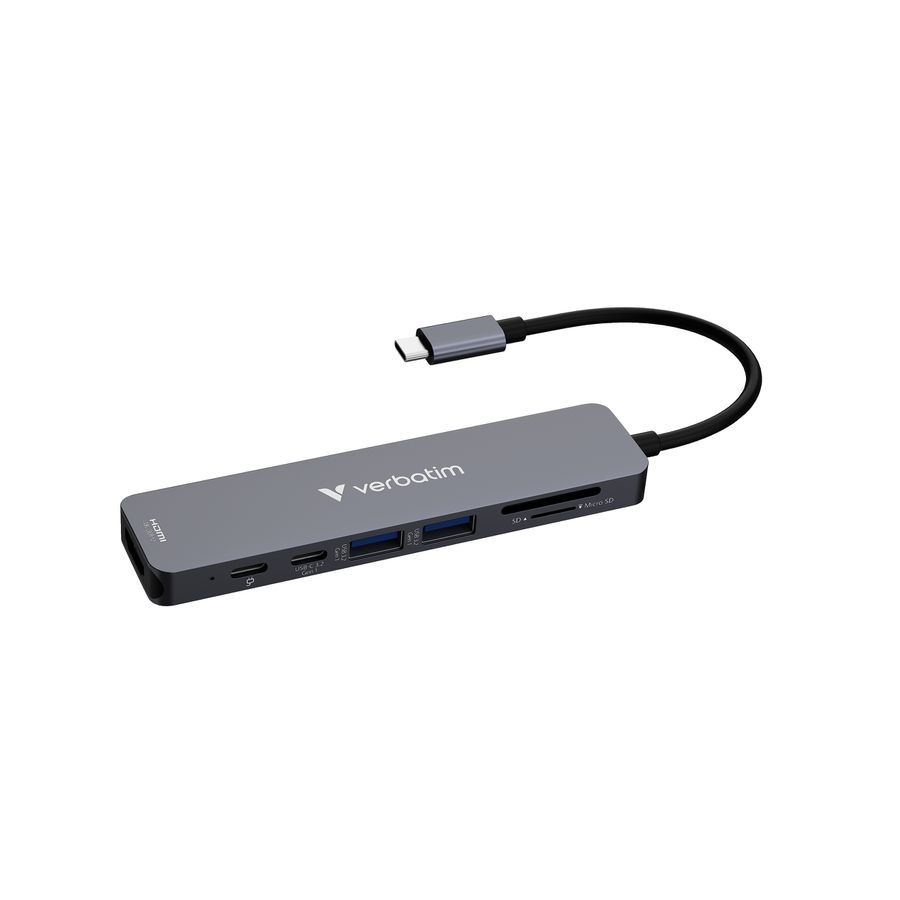 Verbatim 7 in 1 USB-C Multiport Hub