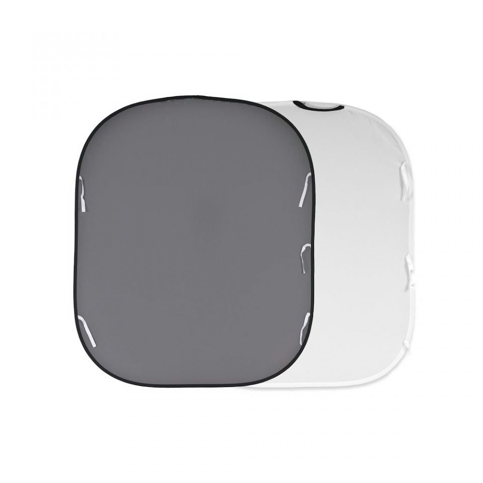 Manfrotto Plain Coll 1.8x2.15mWhit/MGrey