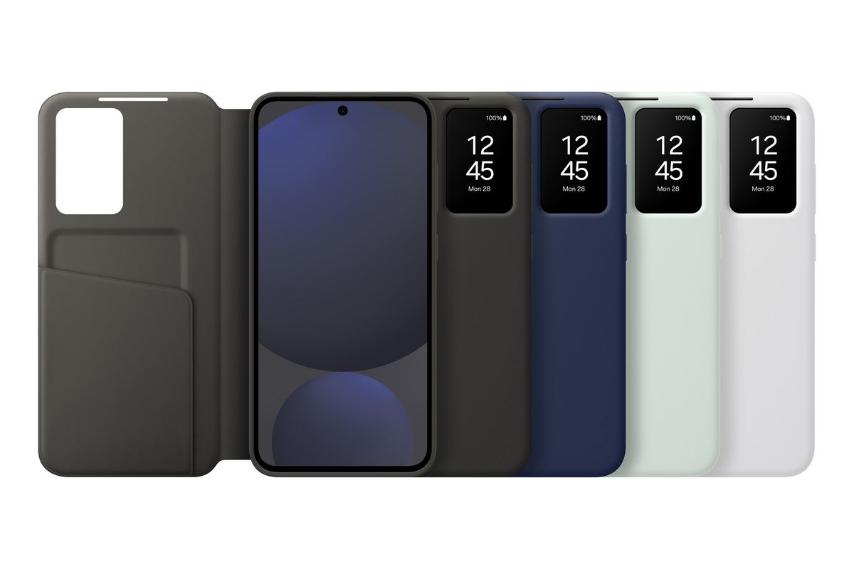 Samsung S24 FE Wallet Case White