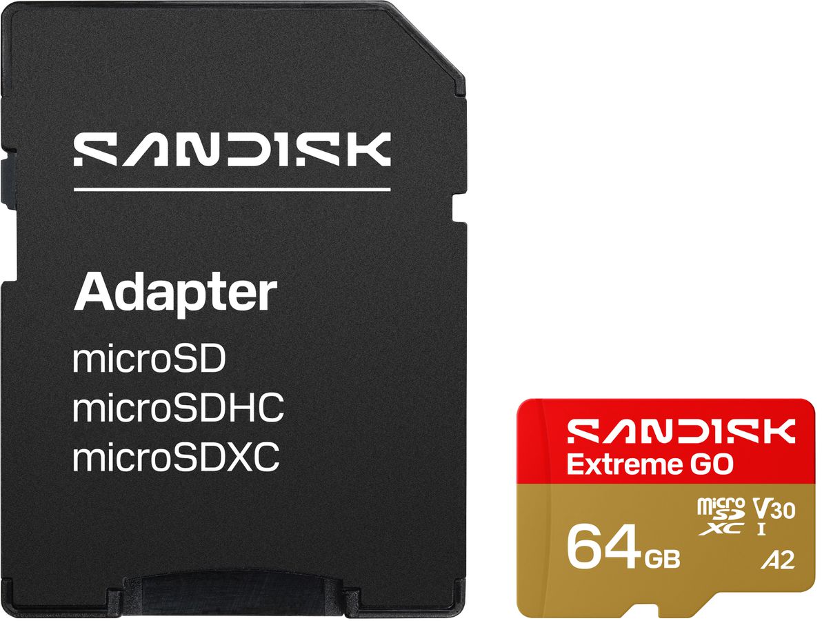 SANDISK ExtremeGO 170MB/s microSDXC 64GB