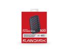 SANDISK Portable Drive 600MB/s 500GB
