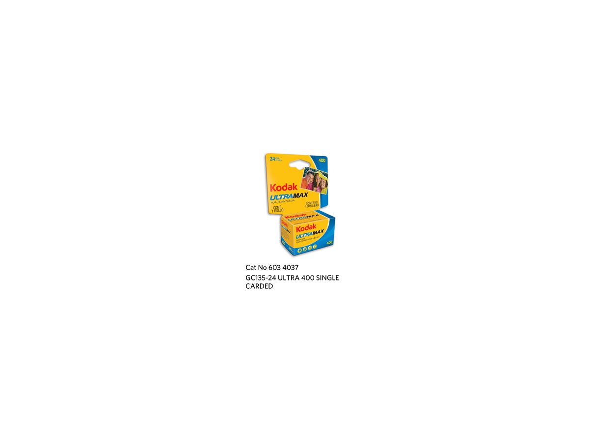 Kodak GOLD ULTRA 400  GC 135-24 Carded
