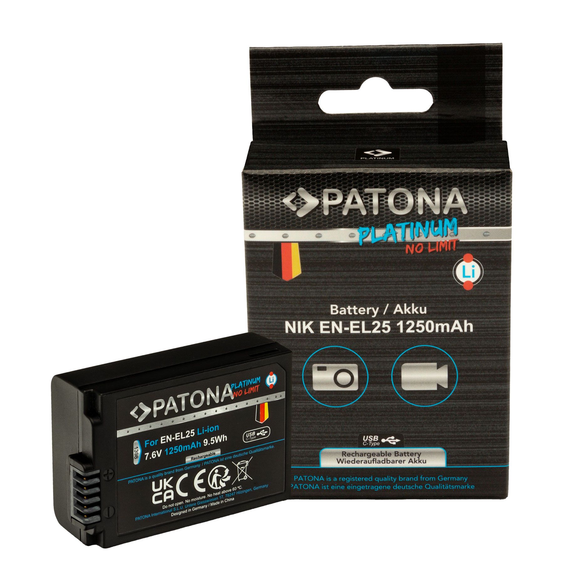 Patona Platinum USB-C Nikon EN-EL25