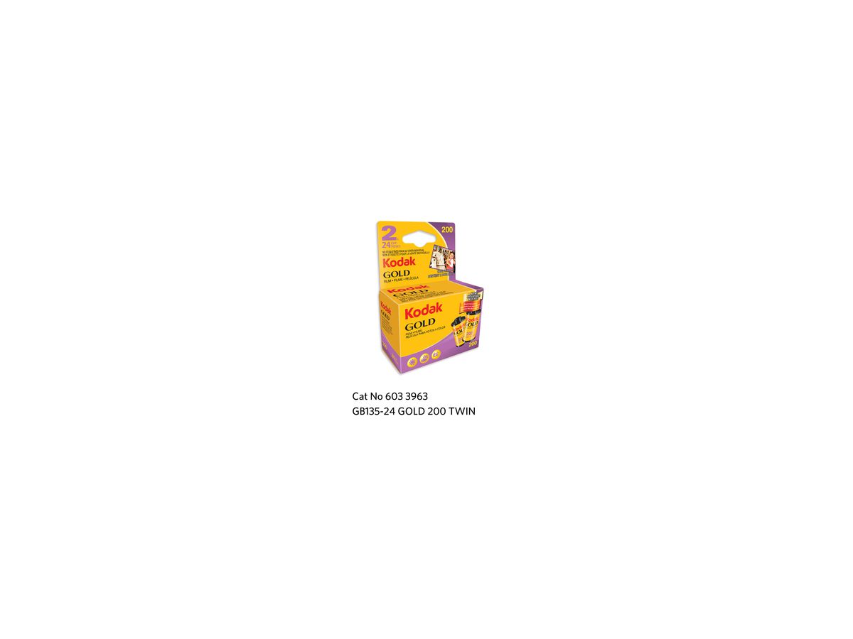 Kodak GOLD 200  GB 135-24 2-Pack