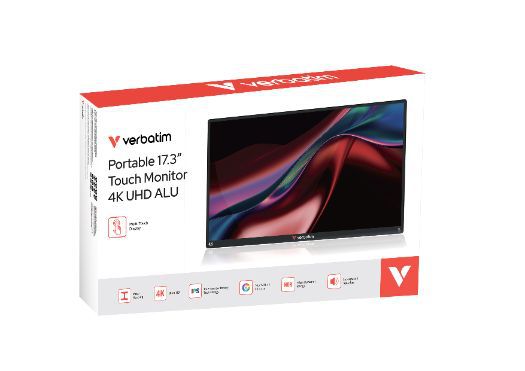 Verbatim Touchscreen Monitor 4K 17.3"