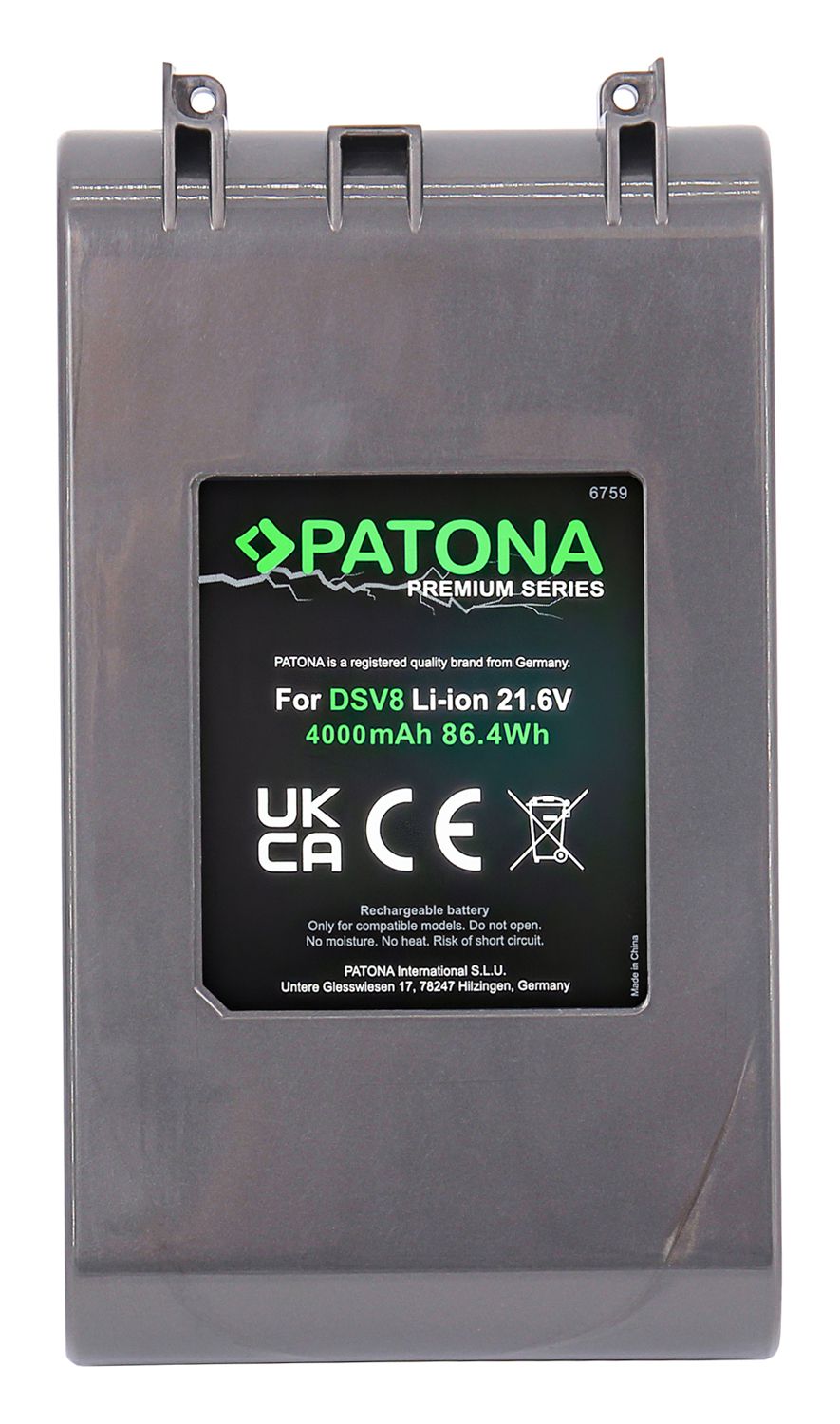 Patona Premium Batterie Dyson V8 SV10