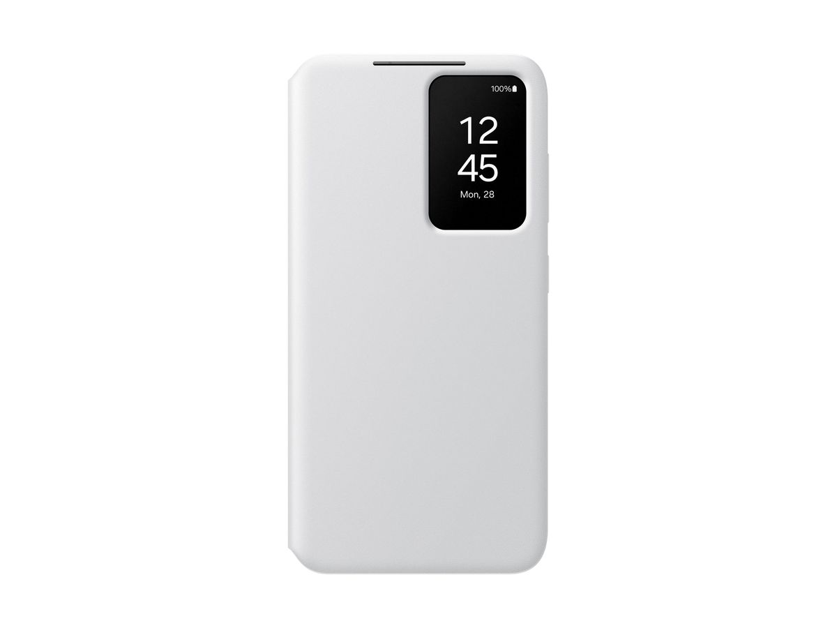 Samsung S24 Smart View Wallet Case White