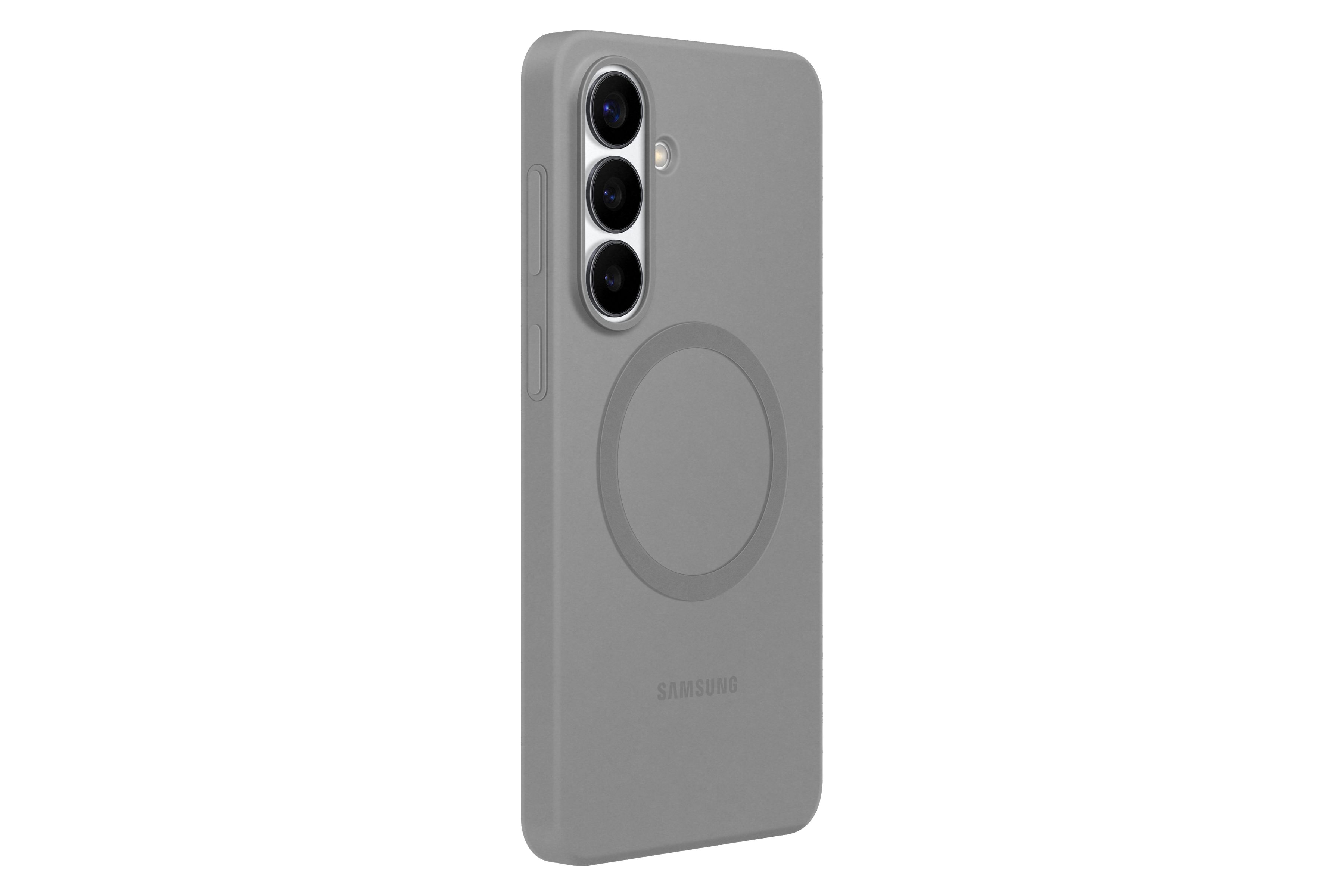Samsung S26+ Silicone Magnet Case Gray
