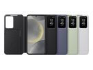 Samsung S24 Smart View Wallet Case White