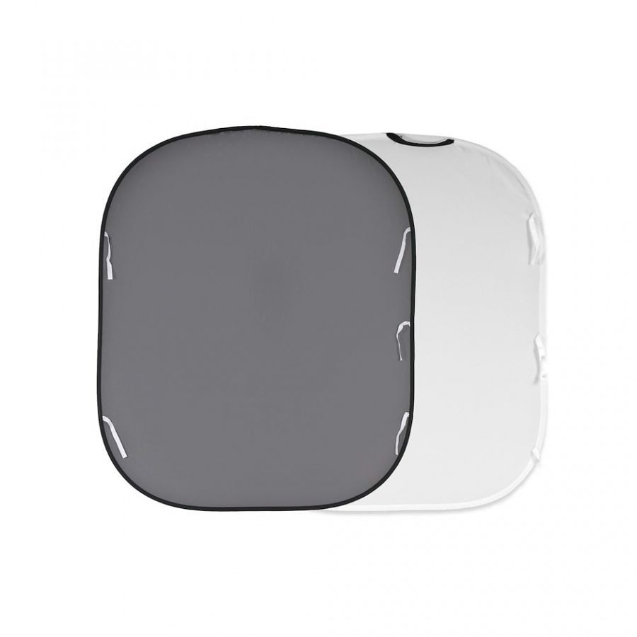 Manfrotto Plain Coll 1.8x2.15mWhit/MGrey