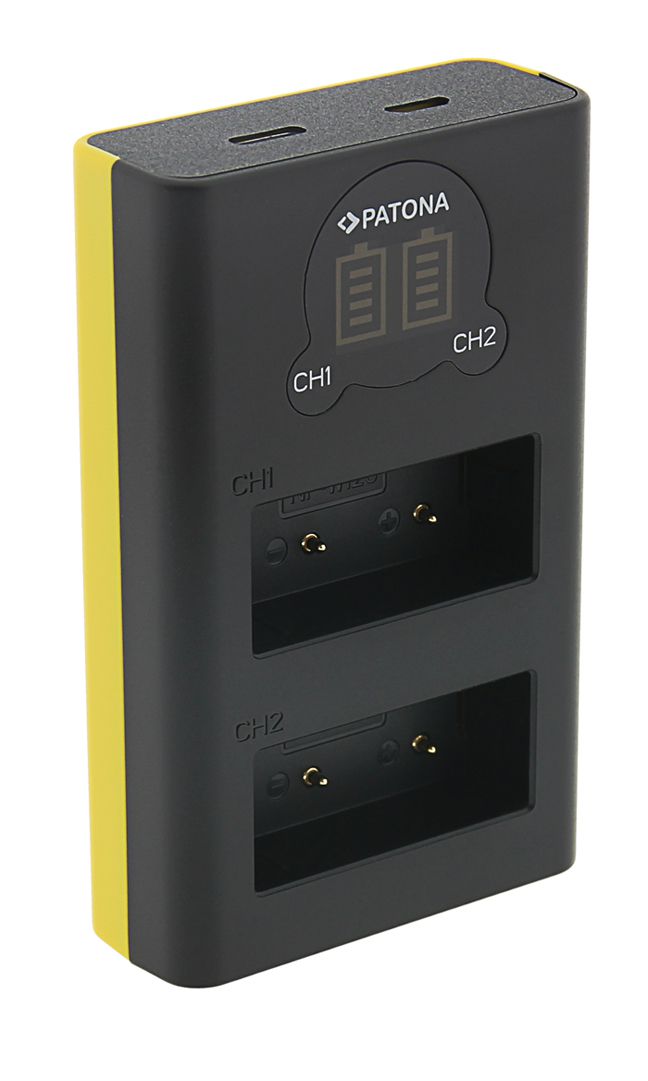 Patona Chargeur Dual LCD USB NP-W126