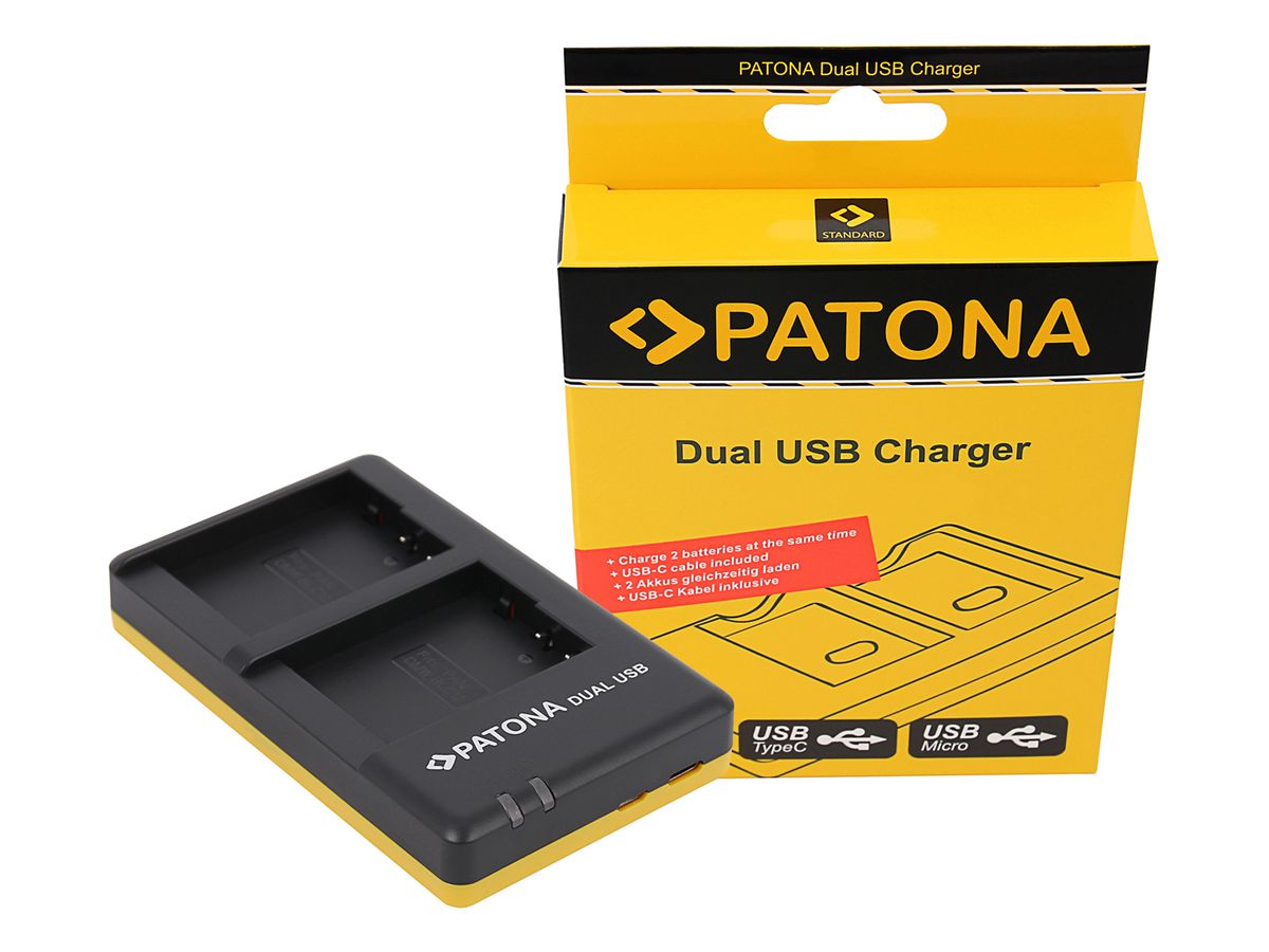Patona Chargeur Dual USB BLC12