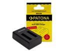 Patona Ladegerät Dual USB Kodak WPZ 2