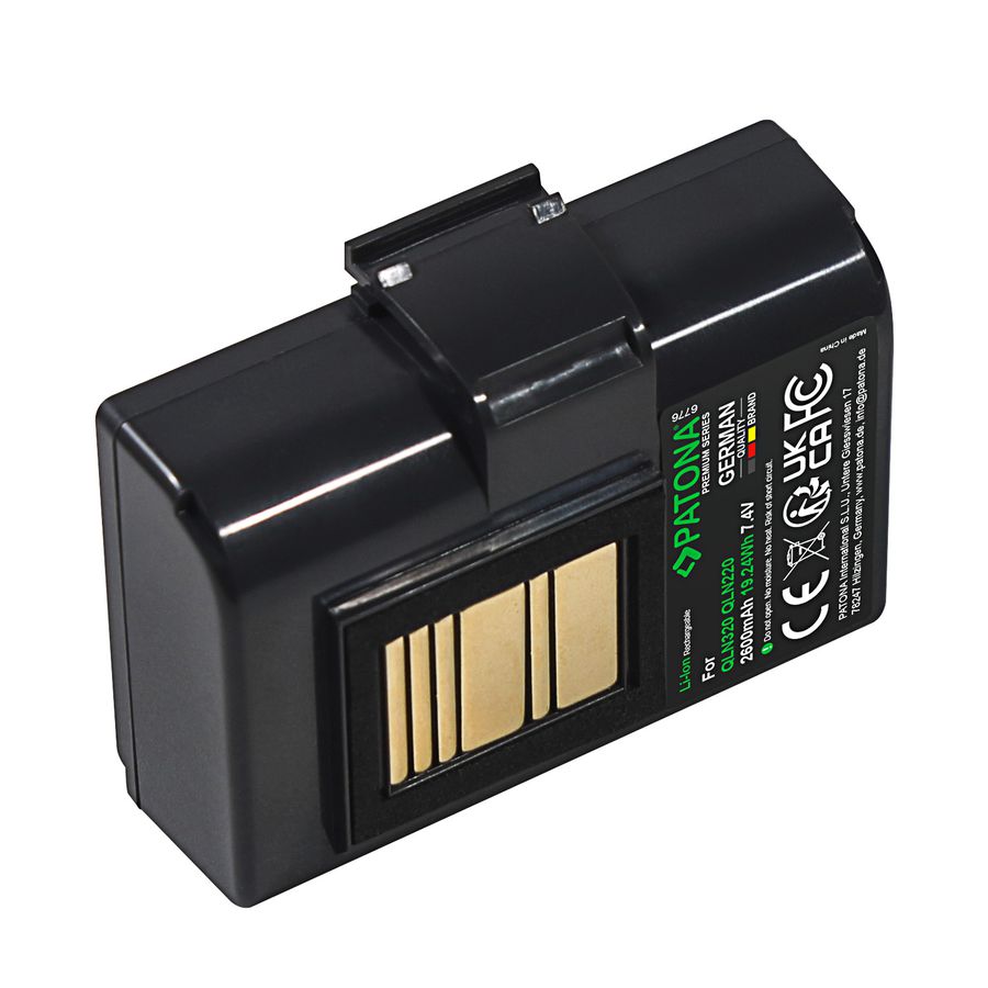 Patona Premium Akku Zebra ZQ600 Serie