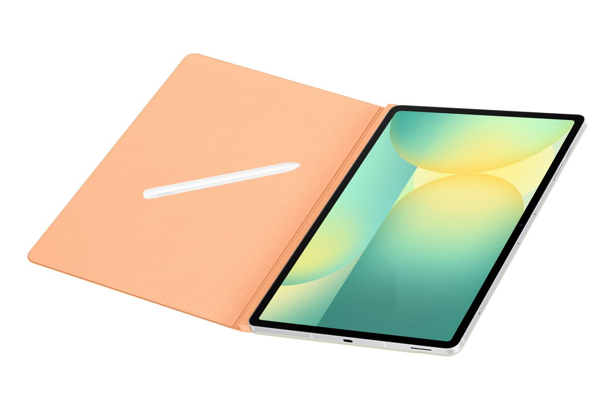 Samsung Tab S10FE+ Book Cover Orange