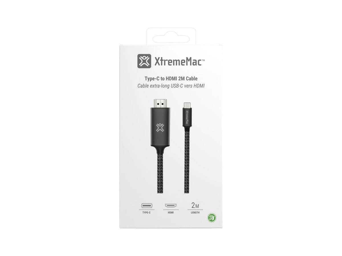 XtremeMac USB-C to HDMI Cable 2m