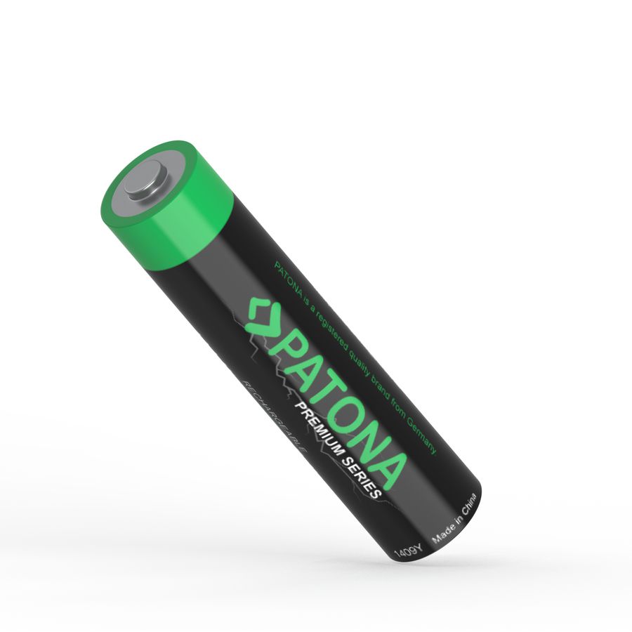 Patona Premium Akku 4x Micro AAA USB-C