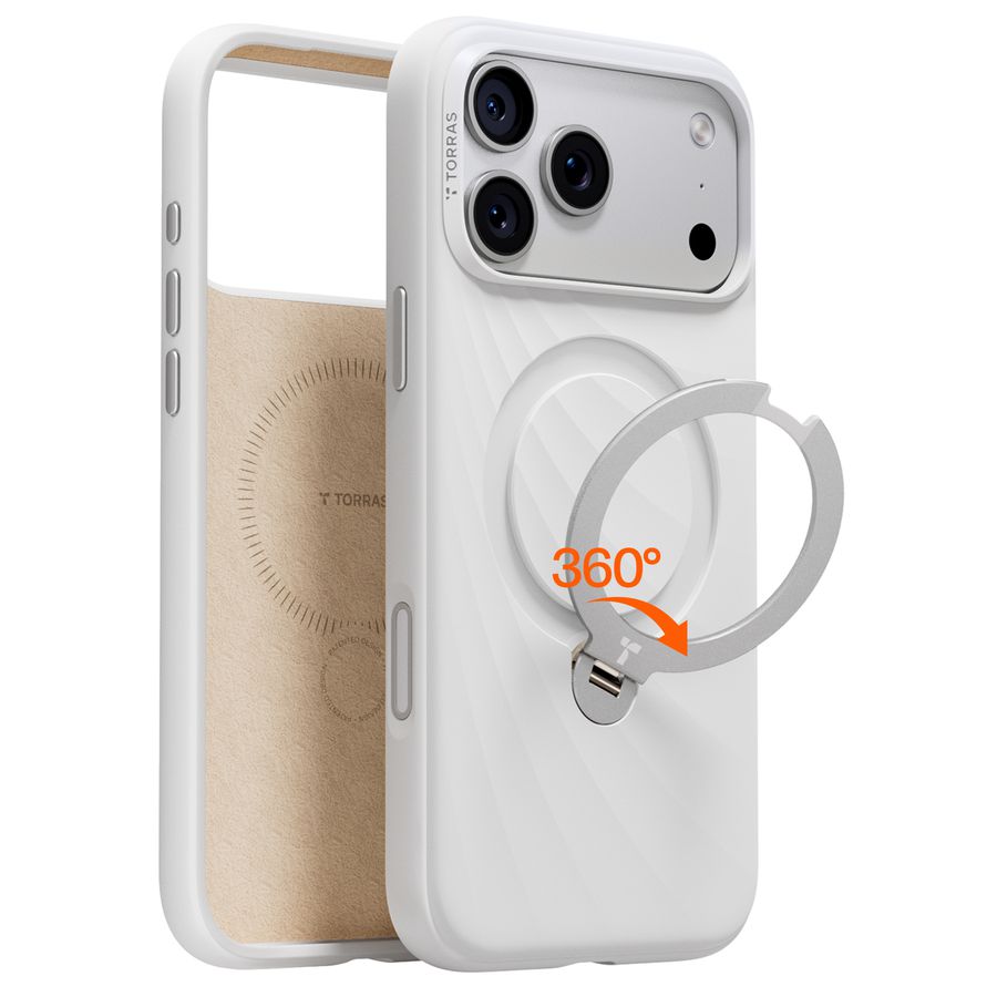 Torras Ostand Wind iPhone 18 Pro White