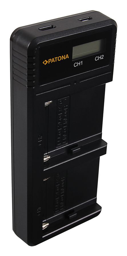 Patona NP-F970 Set Chargeur + 2 Batterie