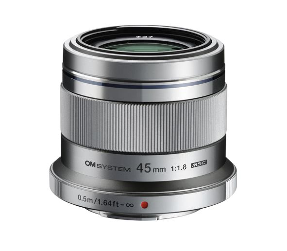 OM System m.Zuiko 45mm 1:1.8 black