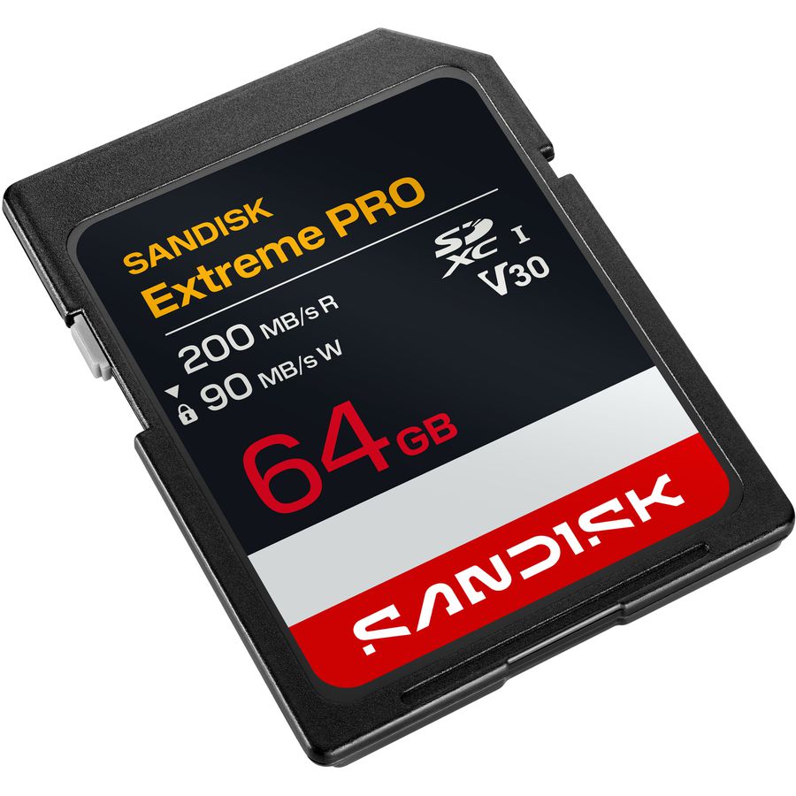 SANDISK Extreme PRO 200MB/s SDXC 64GB