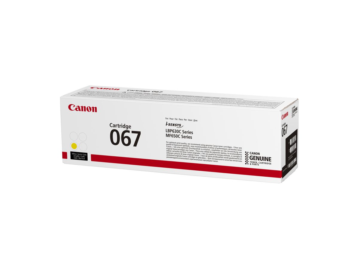 Canon Toner 067 yellow