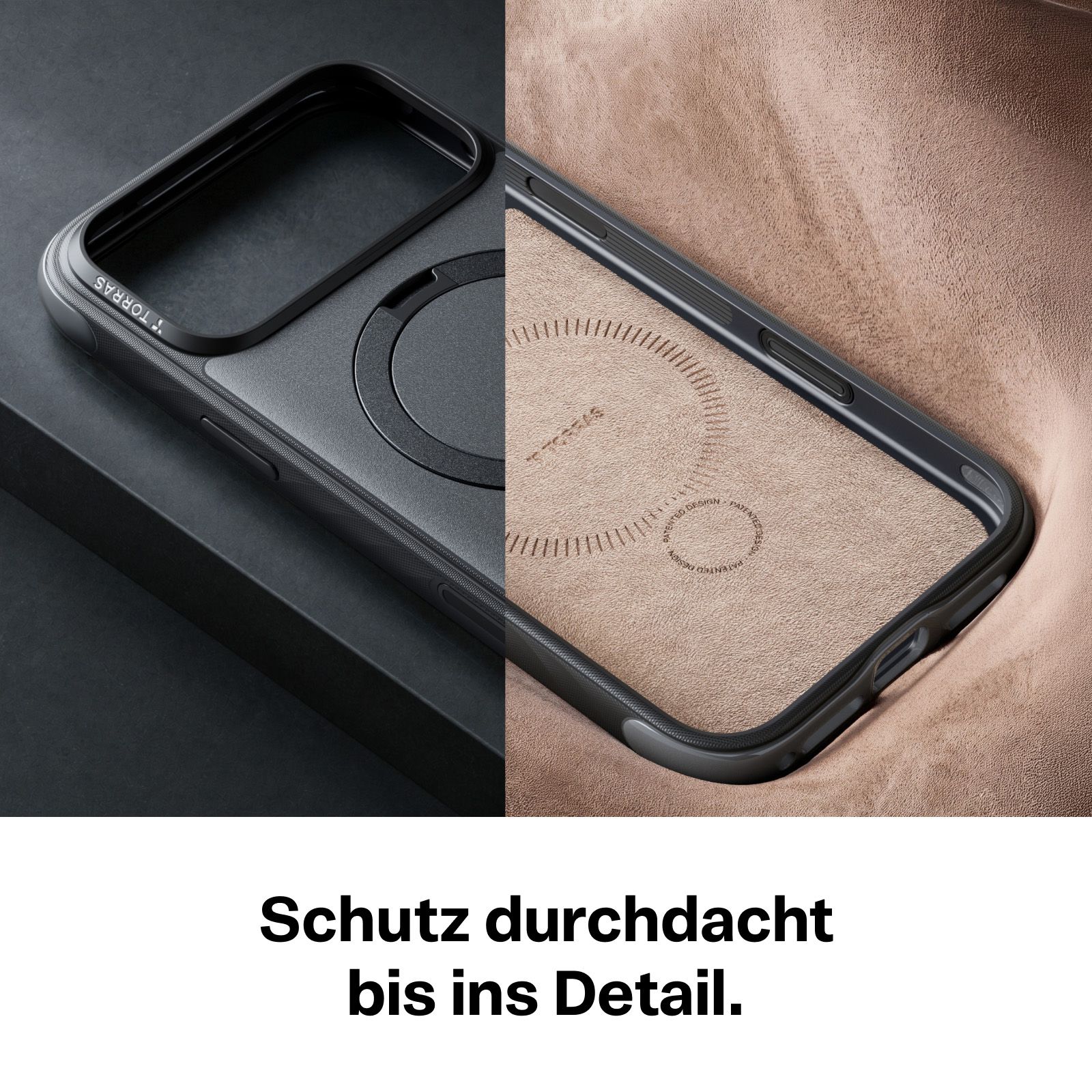 Torras Ostand Rugg iPhone 18 Pro Black