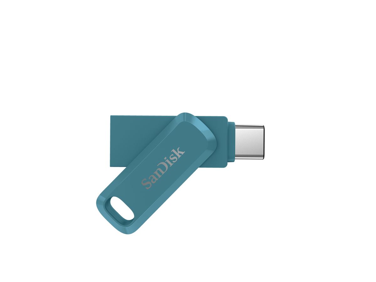 SanDisk Ultra USB DualDriveGo 64GB blau