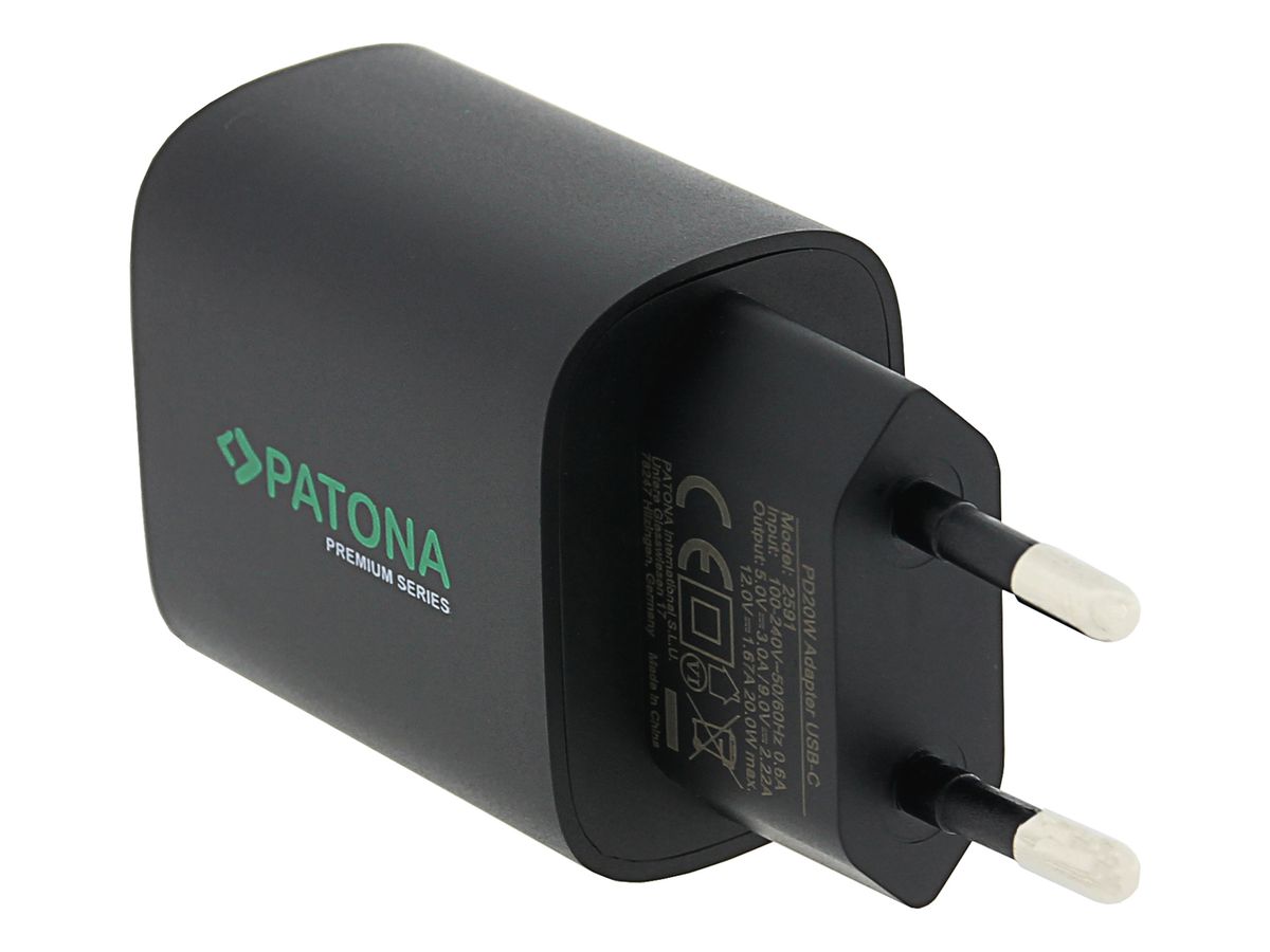 Patona PD 20W USB-C Fast Charger Bundle