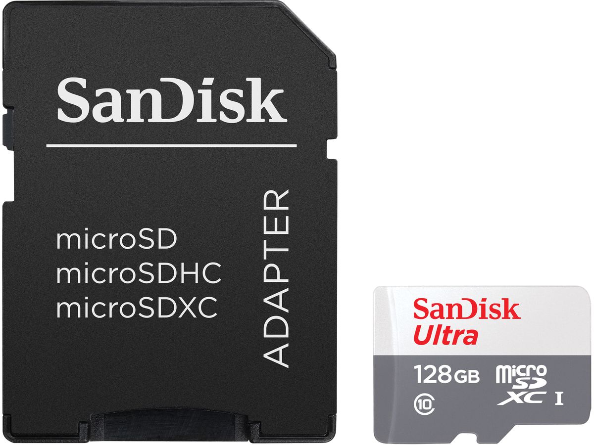 SanDisk Ultra microSDXC 100MB/s 128GB