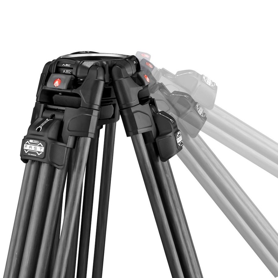 Manfrotto 608 Head w/645 Fast Twin CF